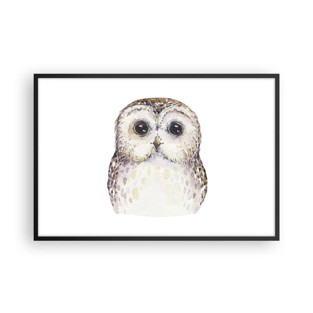 Affisch i svart ram - Titta i mina ögon - 91x61 cm