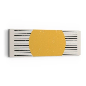 Canvastavla - Bild på duk - Enkelhetens kraft - 90x30 cm