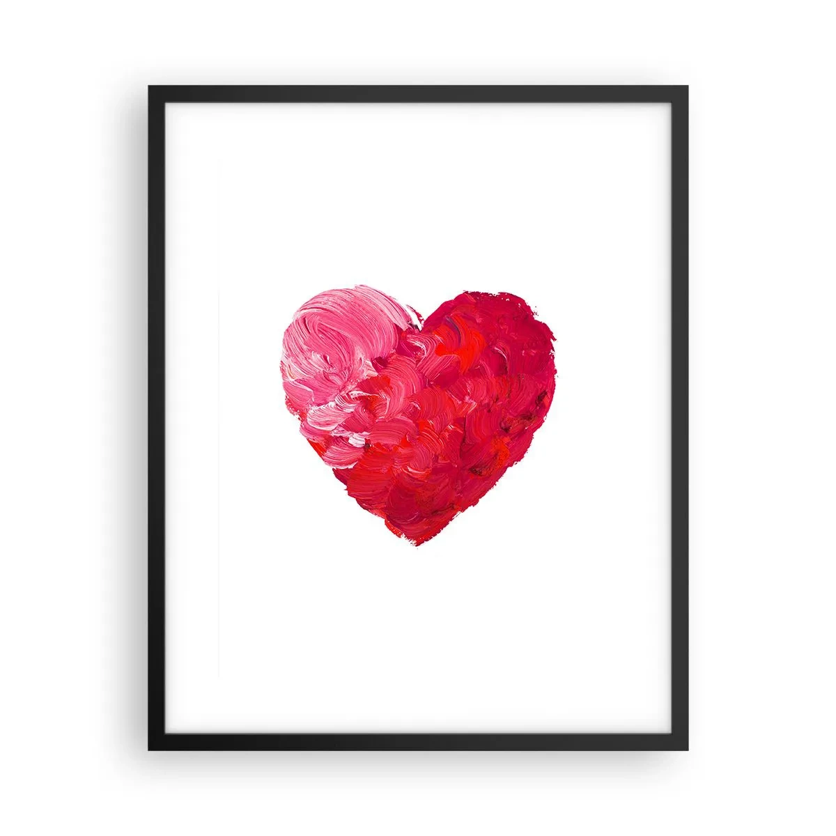 Affisch i svart ram - All you need is love - 40x50 cm