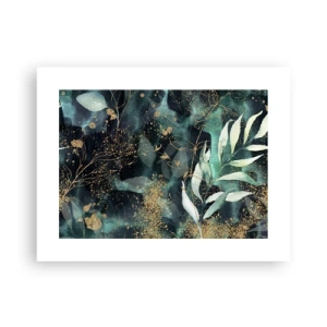 Affisch - Förtrollad trädgård - 40x30 cm