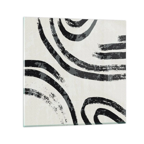 Glastavla - Bild på glas - Halvstoppad - 30x30 cm
