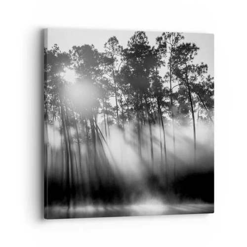 Canvastavla - Bild på duk - Ostoppad sol - 40x40 cm