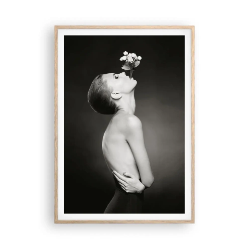 Affisch i ram av ljusek - Excentrisk elegans - 70x100 cm