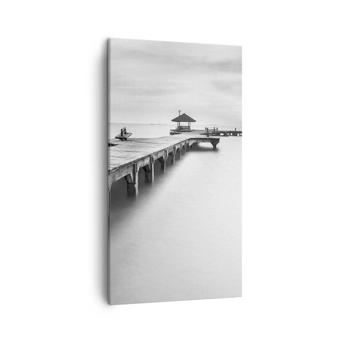 Canvastavla - Bild på duk - Ut i det oändliga - 45x80 cm