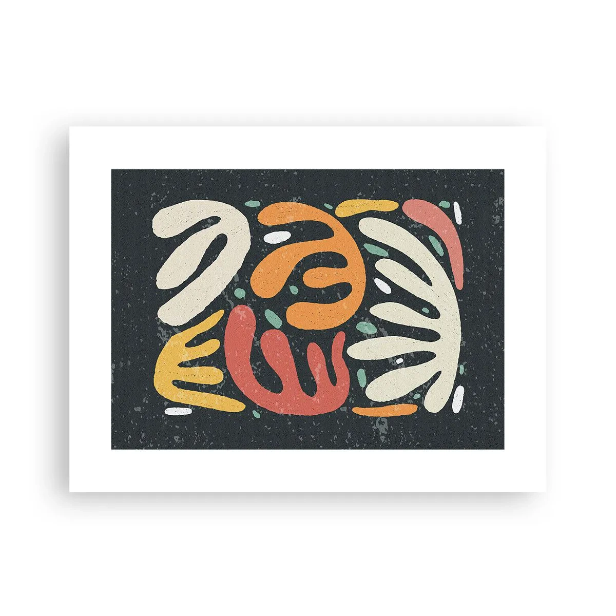 Affisch - Komposition - Jag tar snart tag i dig  - 40x30 cm