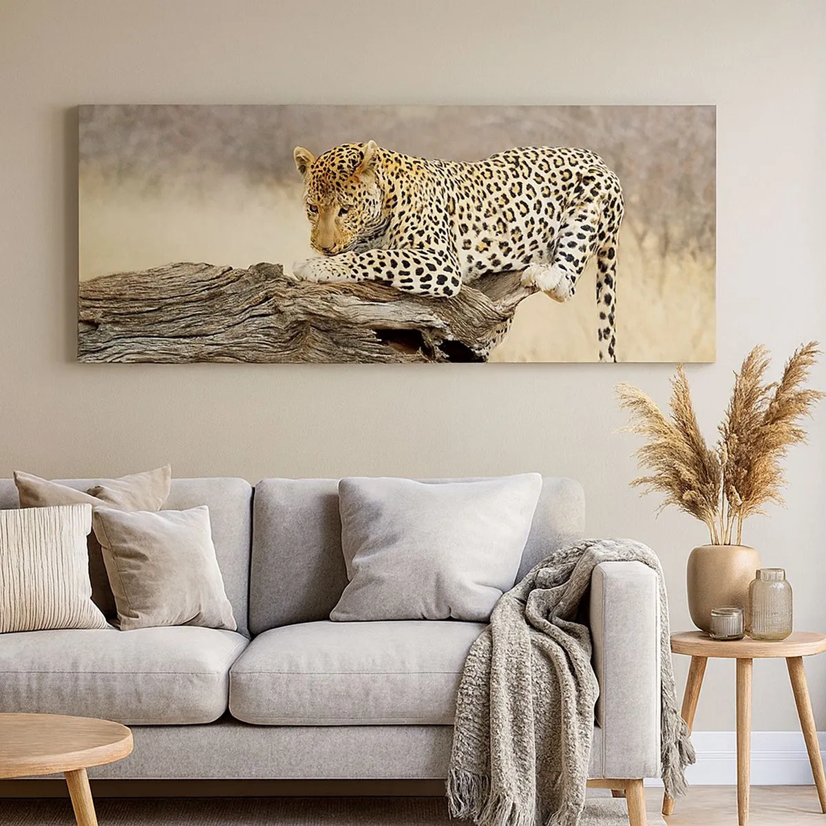 Canvastavla - Bild på duk - Jag går min egen väg - 100x40 cm