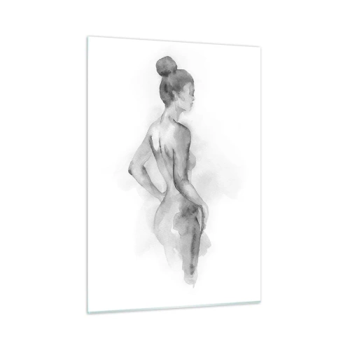 Glastavla - Bild på glas - Vacker som målandet - 50x70 cm