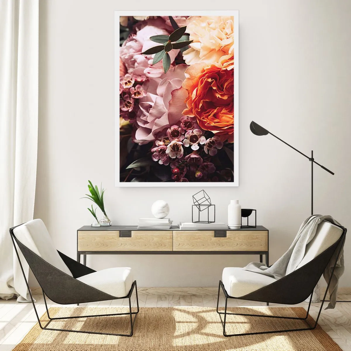 Affisch - Omgärdade av skönhet - 50x70 cm