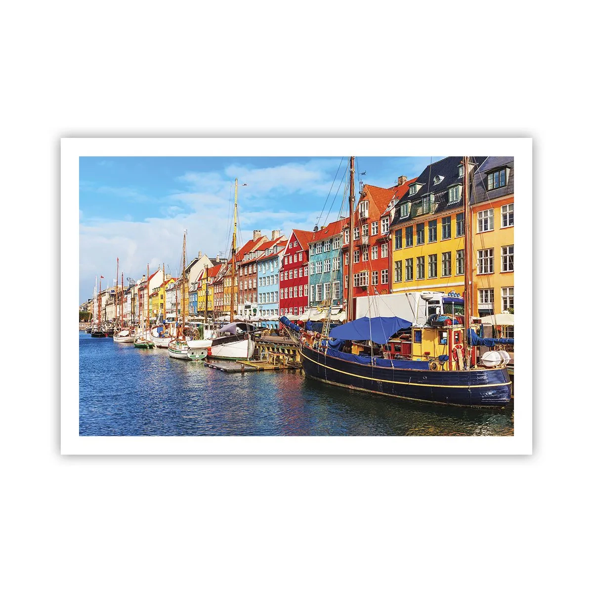 Affisch - Glad kaj - 91x61 cm