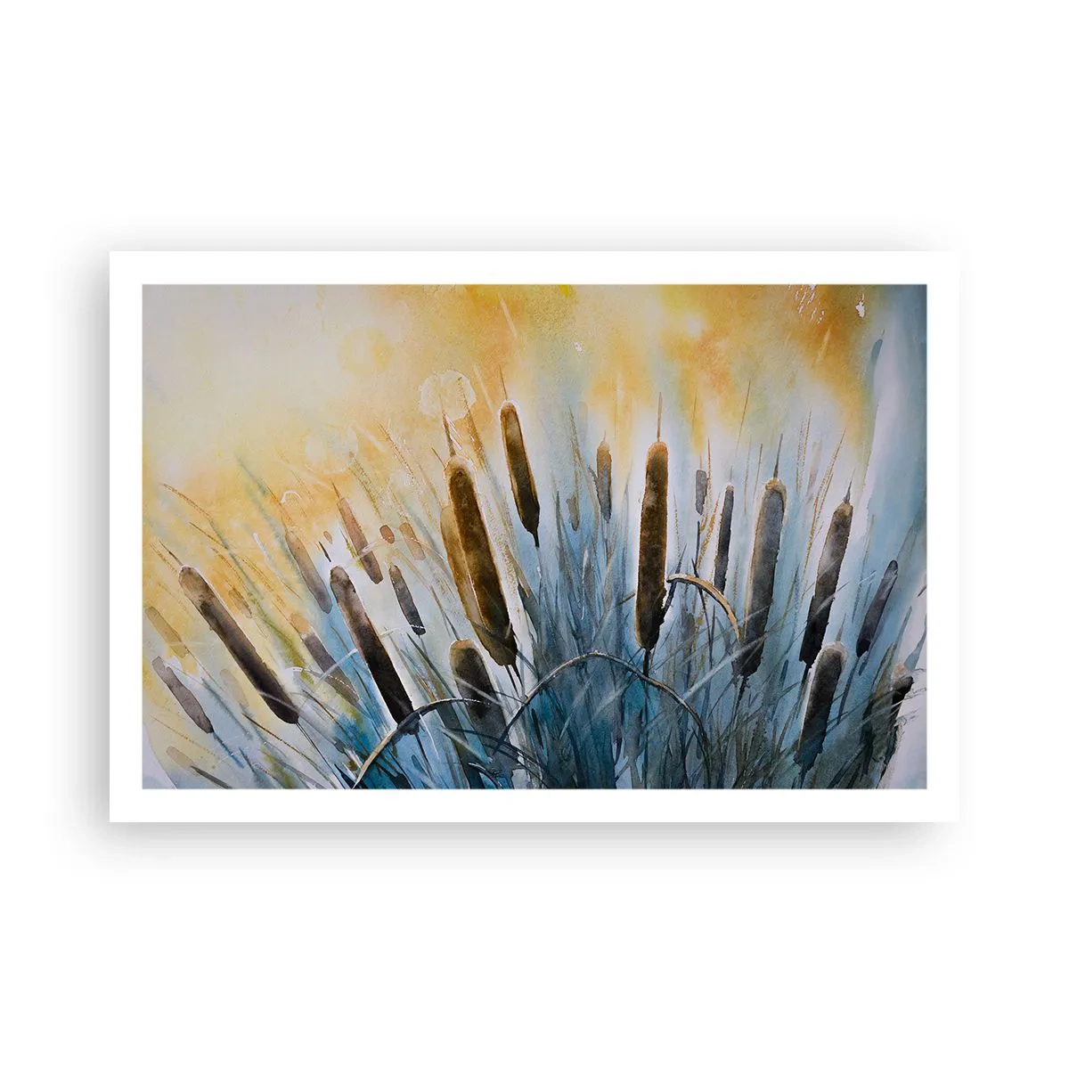 Affisch - Vattnets kyla, solens hetta - 91x61 cm