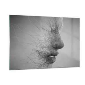 Glastavla - Bild på glas - Vindens ande - 120x80 cm