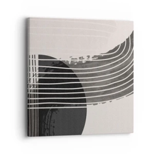 Canvastavla - Bild på duk - Dit och tillbaka - 40x40 cm