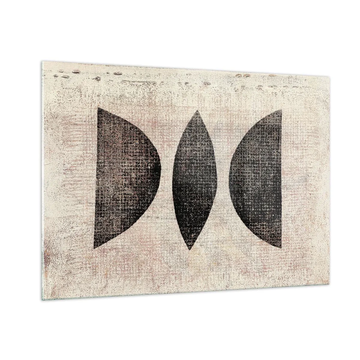 Glastavla - Bild på glas - Etnisk abstraktion - 100x70 cm