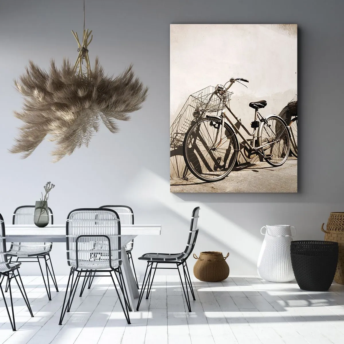 Canvastavla - Bild på duk - Oförglömlig charm av det förflutna - 50x70 cm