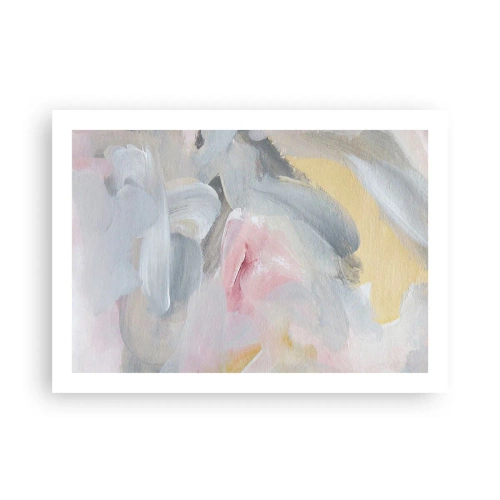 Affisch - I en pastellfärgad värld - 70x50 cm