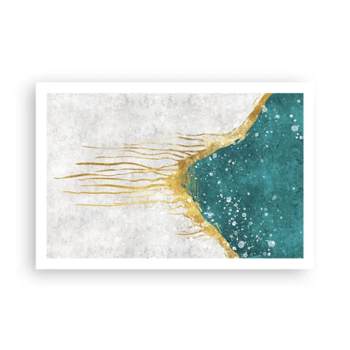 Affisch - Gyllene tidvatten - 91x61 cm