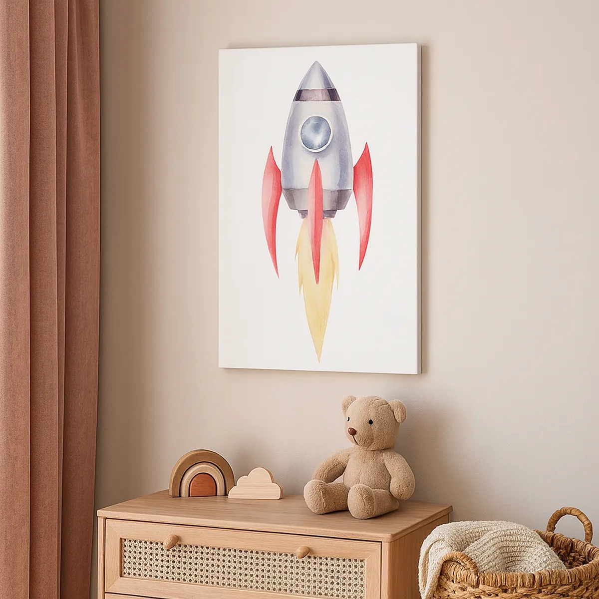 Canvastavla - Bild på duk - Högre, snabbare, längre - 50x70 cm