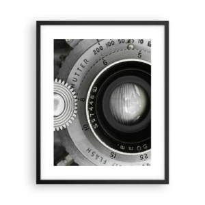 Affisch i svart ram - En berättelse om Hollywood - 40x50 cm