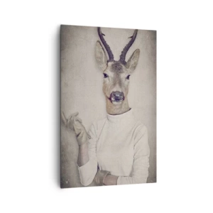 Canvastavla - Bild på duk - Må gesterna tala - 80x120 cm