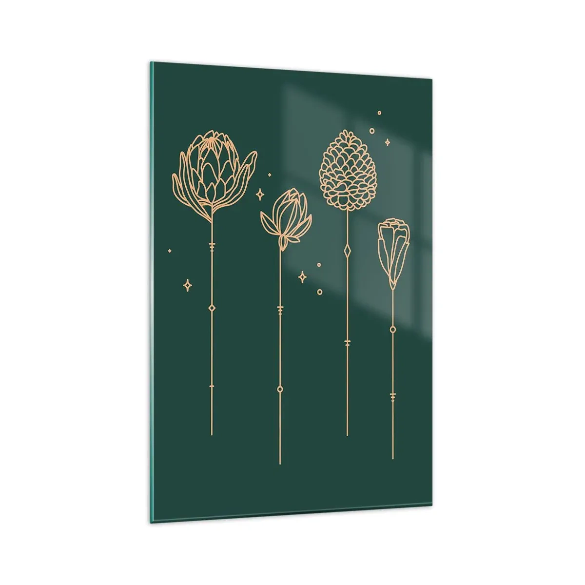 Glastavla - Bild på glas - Familjen ÖRTsson - 80x120 cm