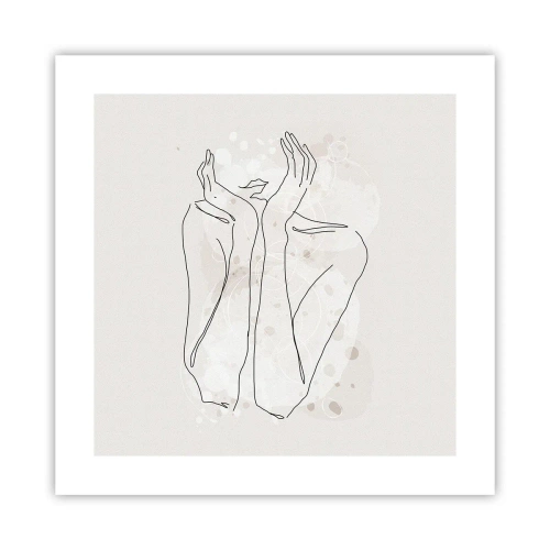 Affisch - Drömstund - 40x40 cm