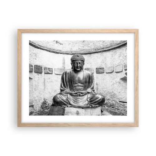 Affisch i ram av ljusek - Hos lugnets källor - 50x40 cm