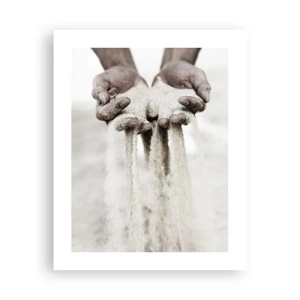 Affisch - Med dessa händer... - 40x50 cm