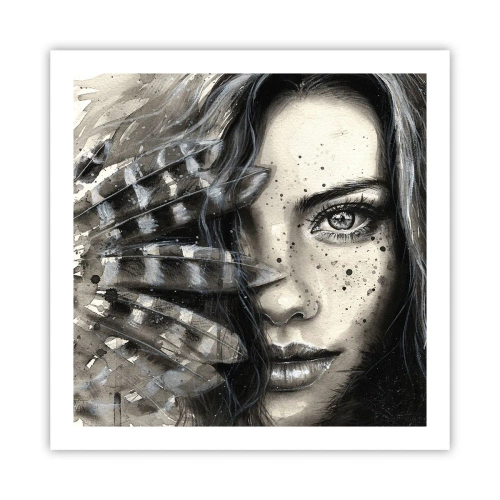 Affisch - Vild skönhet - 60x60 cm