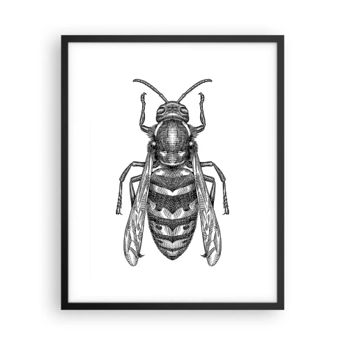 Affisch i svart ram - Från insektplaneten - 40x50 cm
