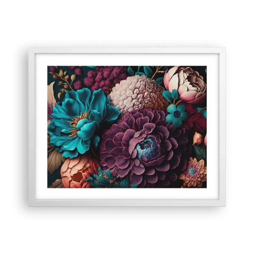 Affisch i vit ram - Natur i överflöd - 50x40 cm