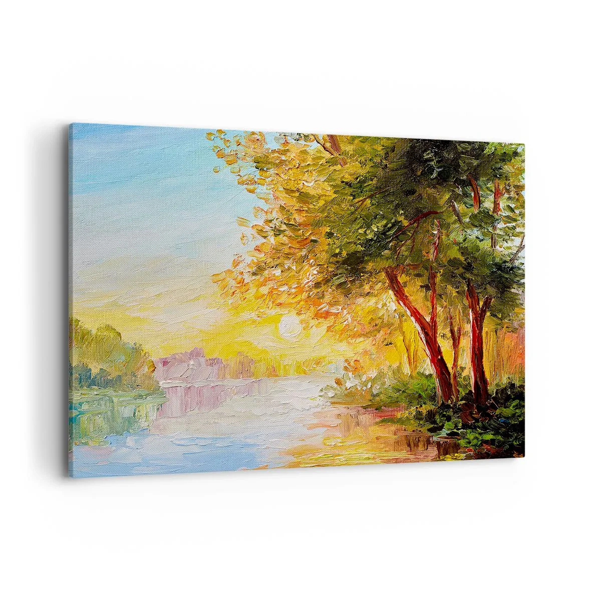 Canvastavla - Bild på duk - Et in Arcadia ego - 100x70 cm