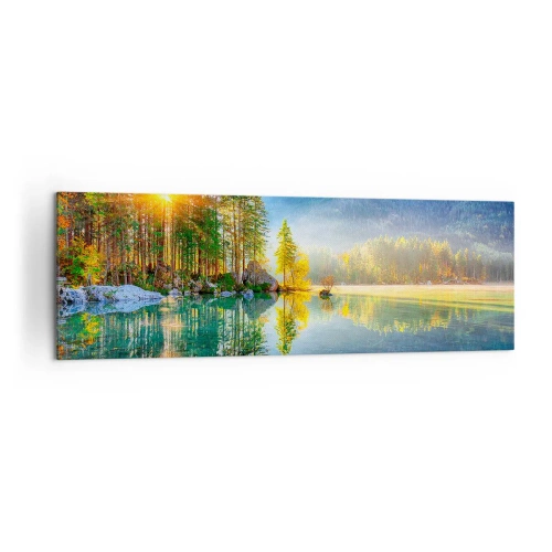 Canvastavla - Bild på duk - Majestät och sötma - 160x50 cm