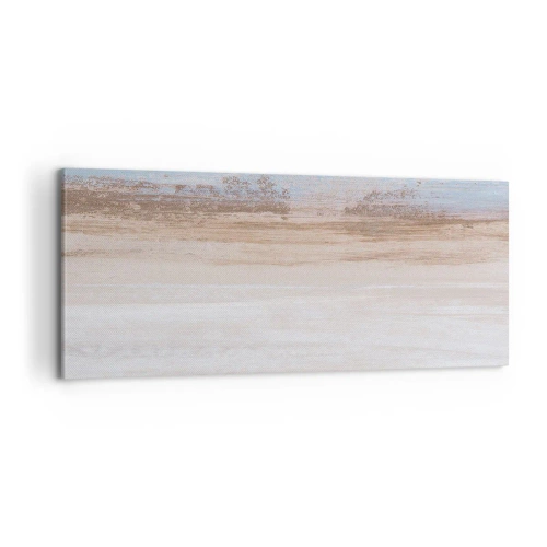 Canvastavla - Bild på duk - Tvetydigt landskap - 100x40 cm