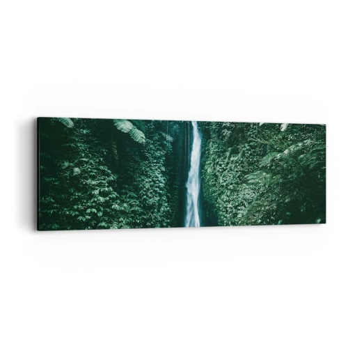 Canvastavla - Bild på duk - Tropisk spa - 90x30 cm