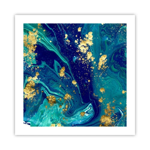 Affisch - Solflingor - 50x50 cm