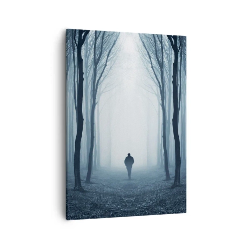 Canvastavla - Bild på duk - Och allt är enkelt och klart - 50x70 cm