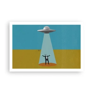 Affisch - Ett nära möte - 91x61 cm