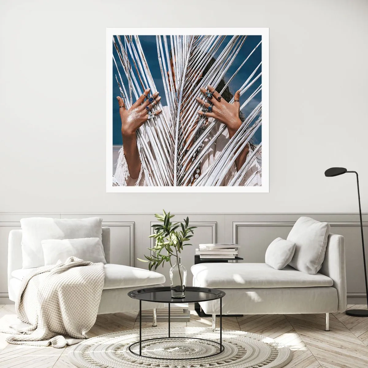 Affisch - Schamanens flickvän? - 30x30 cm