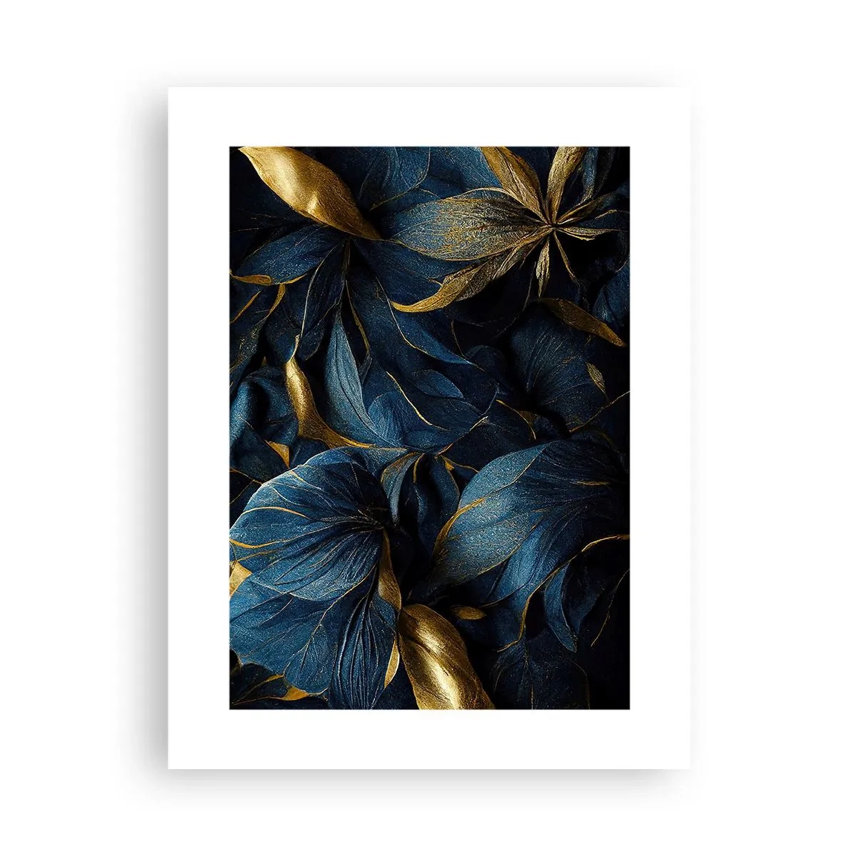 Affisch - Fodrad med guld - 30x40 cm