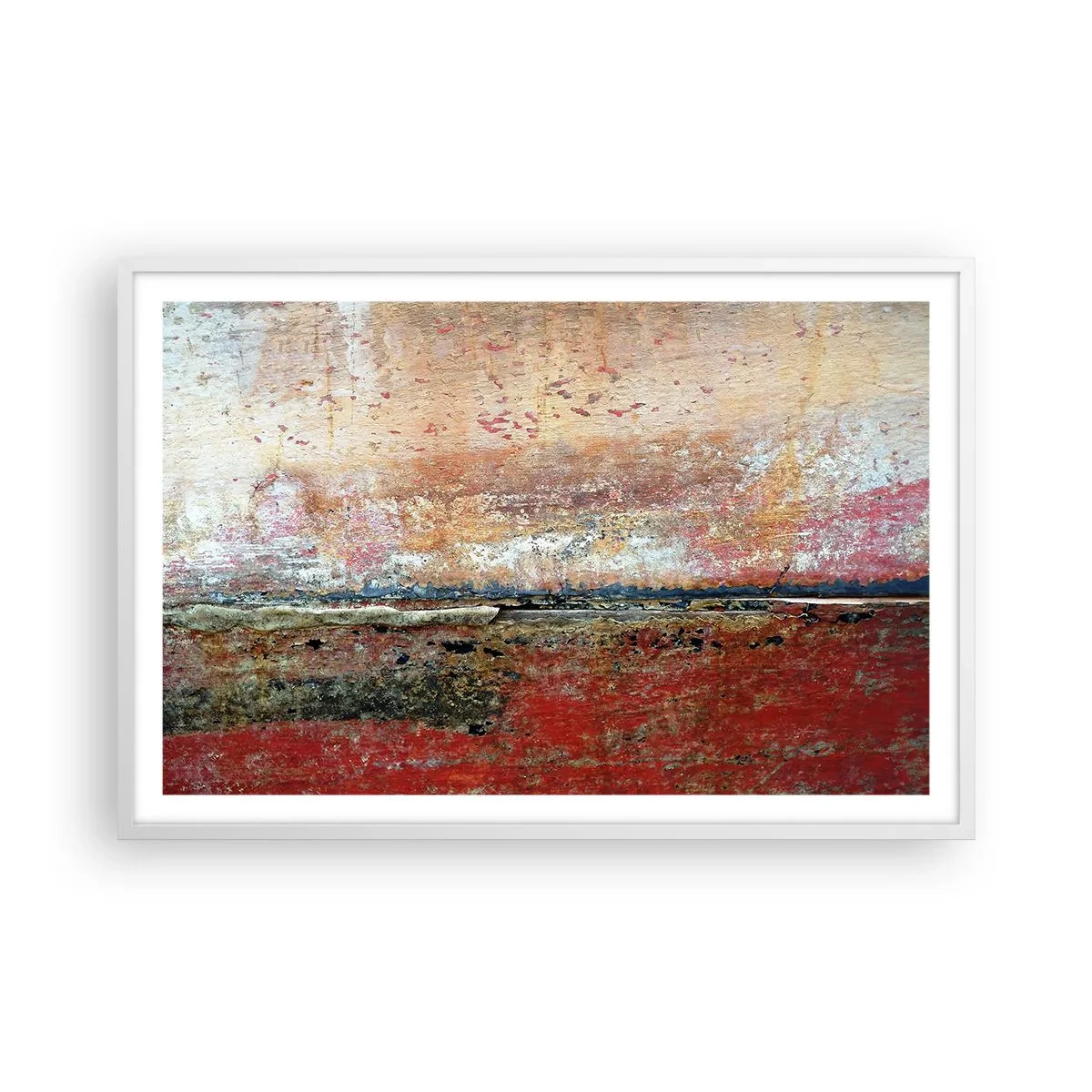 Affisch i vit ram - Kanske är det havet - 91x61 cm