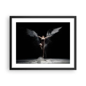 Affisch i svart ram - Alverna finns - 50x40 cm