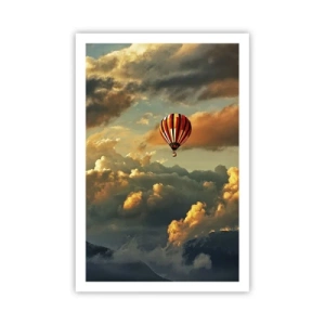 Affisch - Jag flyger för jag vill - 61x91 cm