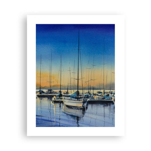 Affisch - Slutet på en bra dag - 40x50 cm