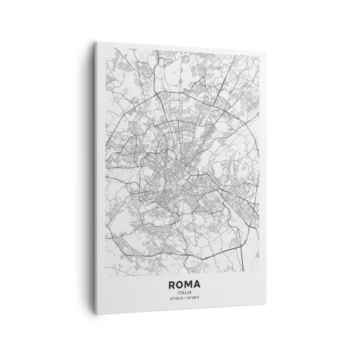 Canvastavla - Bild på duk - Romersk ring - 50x70 cm