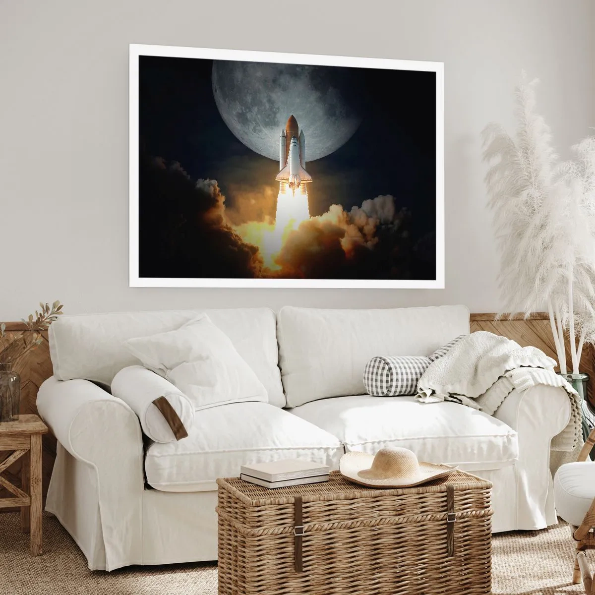 Affisch - Början på ett utomjordiskt äventyr - 40x30 cm