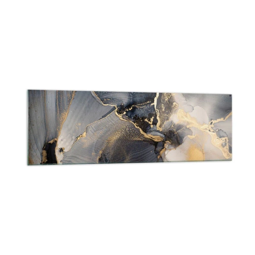 Glastavla - Bild på glas - En stens liv - 160x50 cm