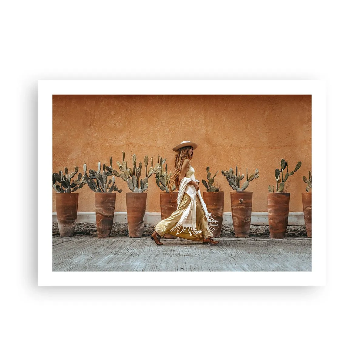 Affisch - I hippiestil - 70x50 cm