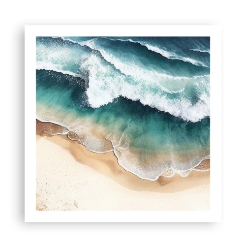 Affisch - Ett evigt möte - 60x60 cm