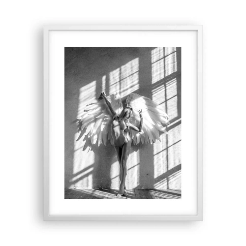 Affisch i vit ram - Direkt från himlen - 40x50 cm