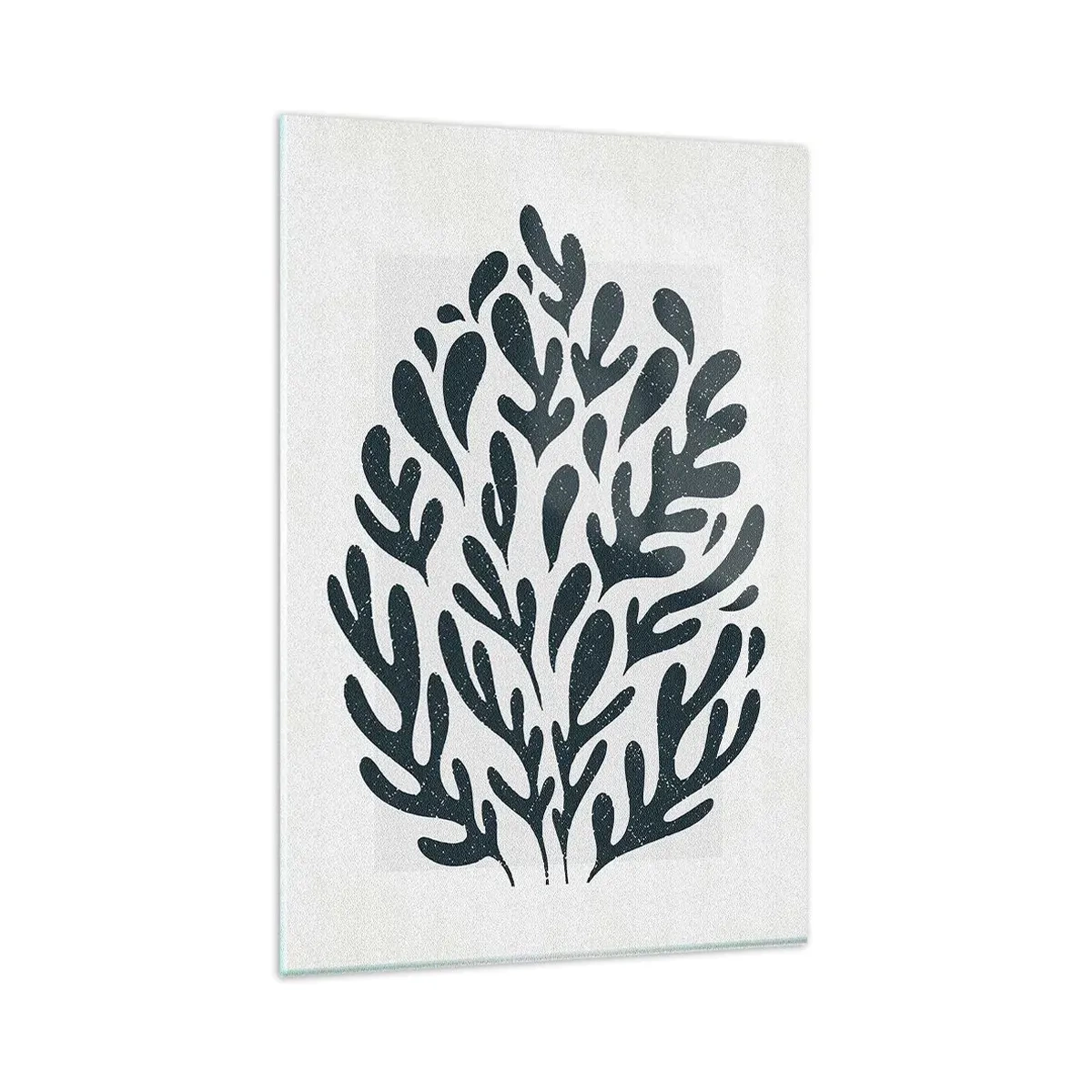 Glastavla - Bild på glas - Naturens former - 80x120 cm